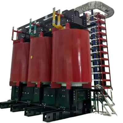 SCB14-25000KVA 20±2×2,5%/6,3 Dyn1 6% sausā tipa transformators